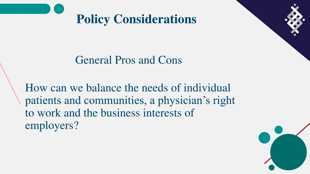 policy considerations 2