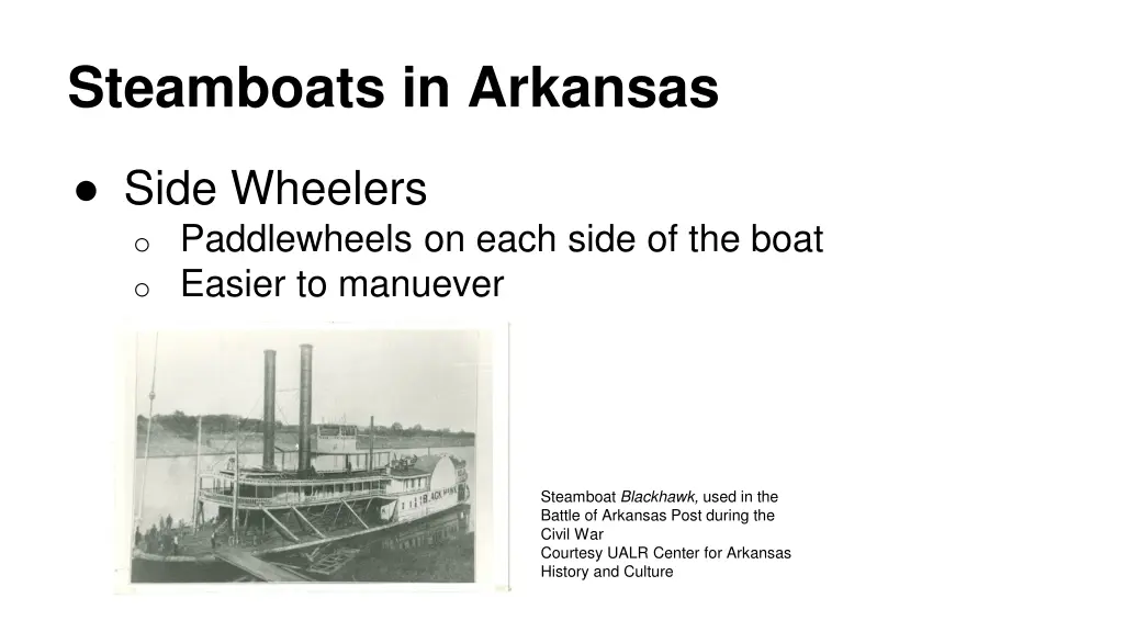 steamboats in arkansas 3