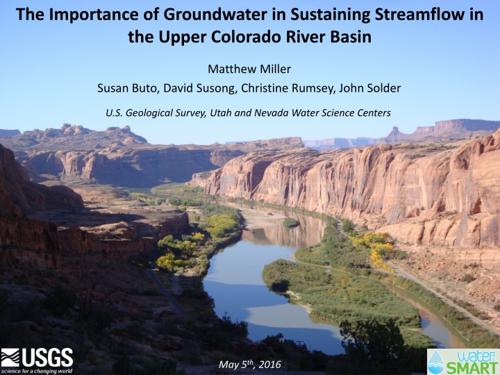 the importance of groundwater in sustaining
