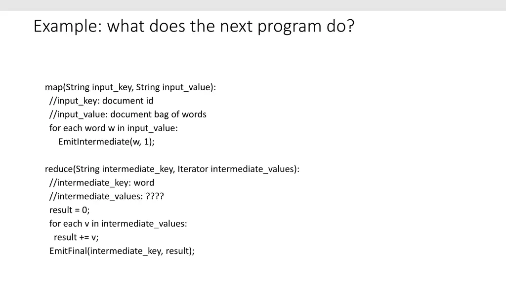 example what does the next program do