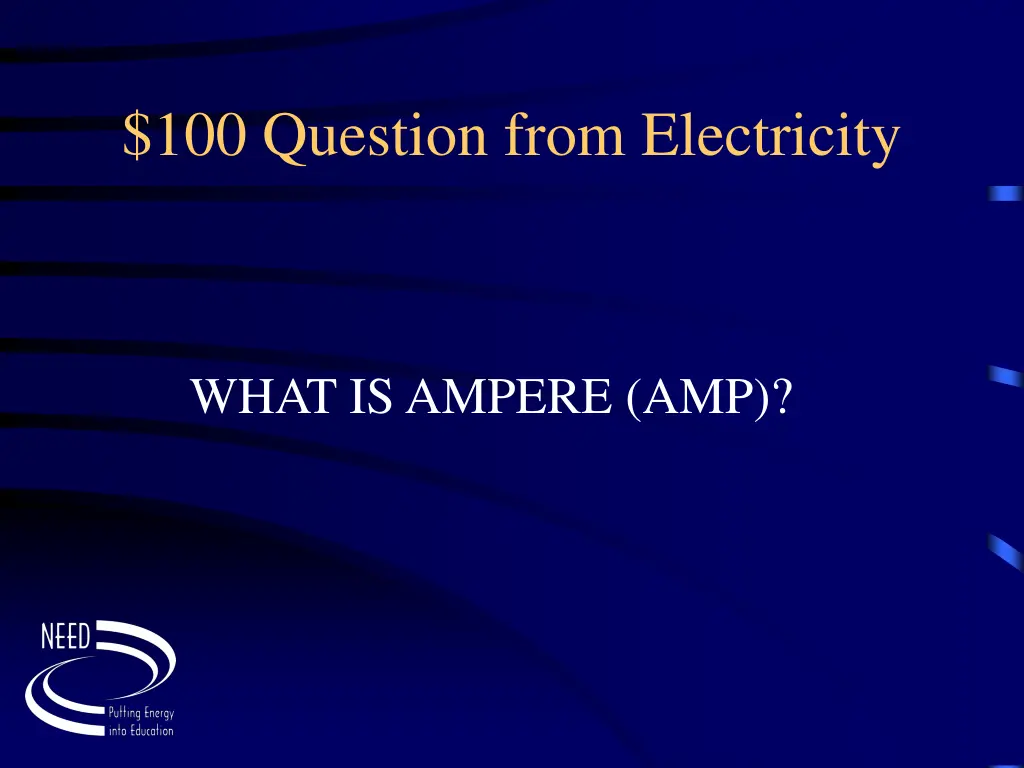 100 question from electricity