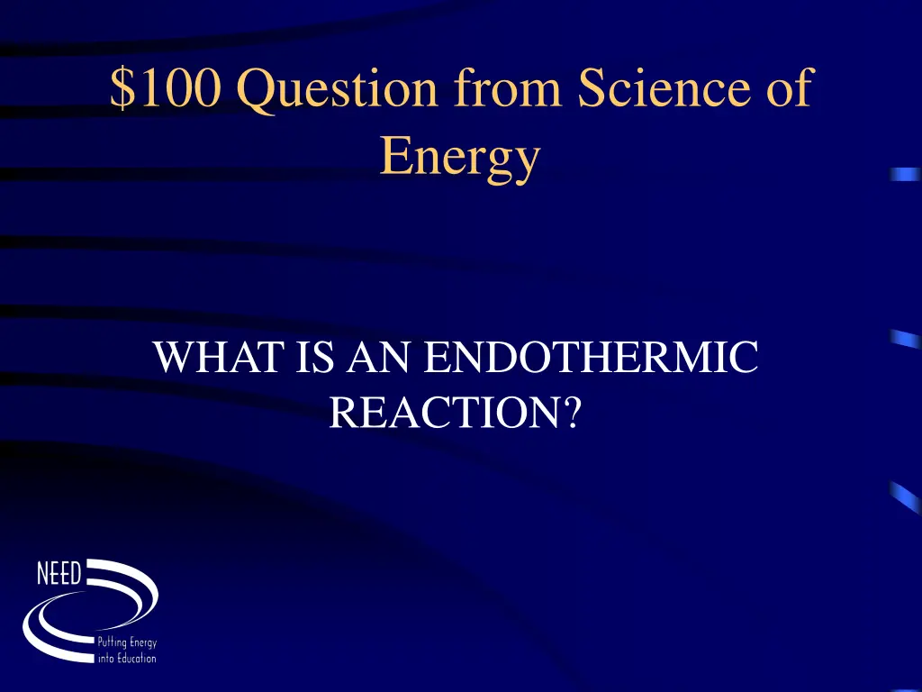 100 question from science of energy