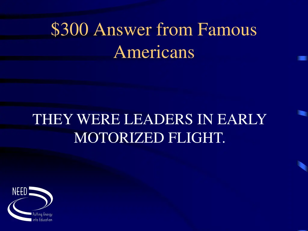 300 answer from famous americans