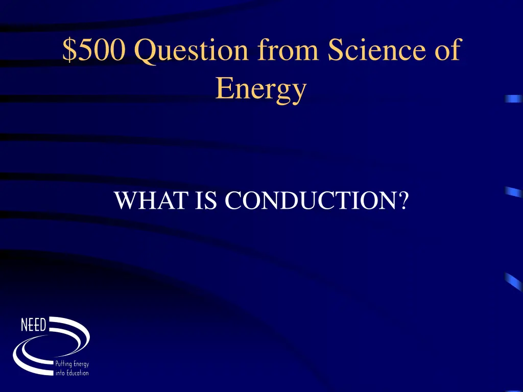500 question from science of energy