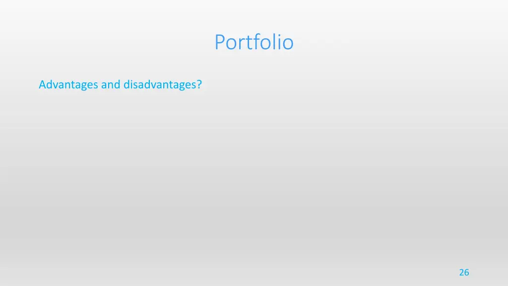 portfolio