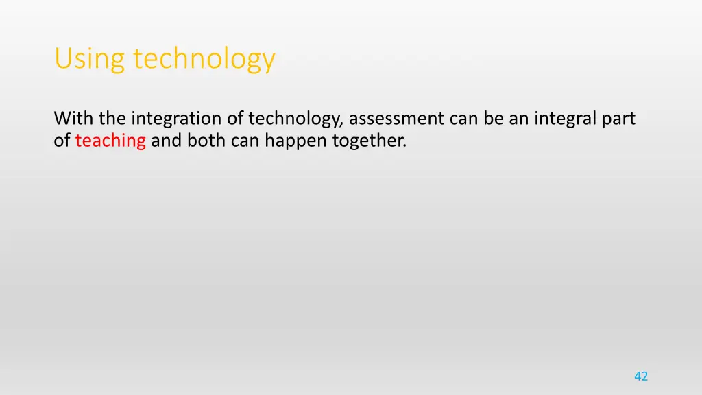 using technology 1