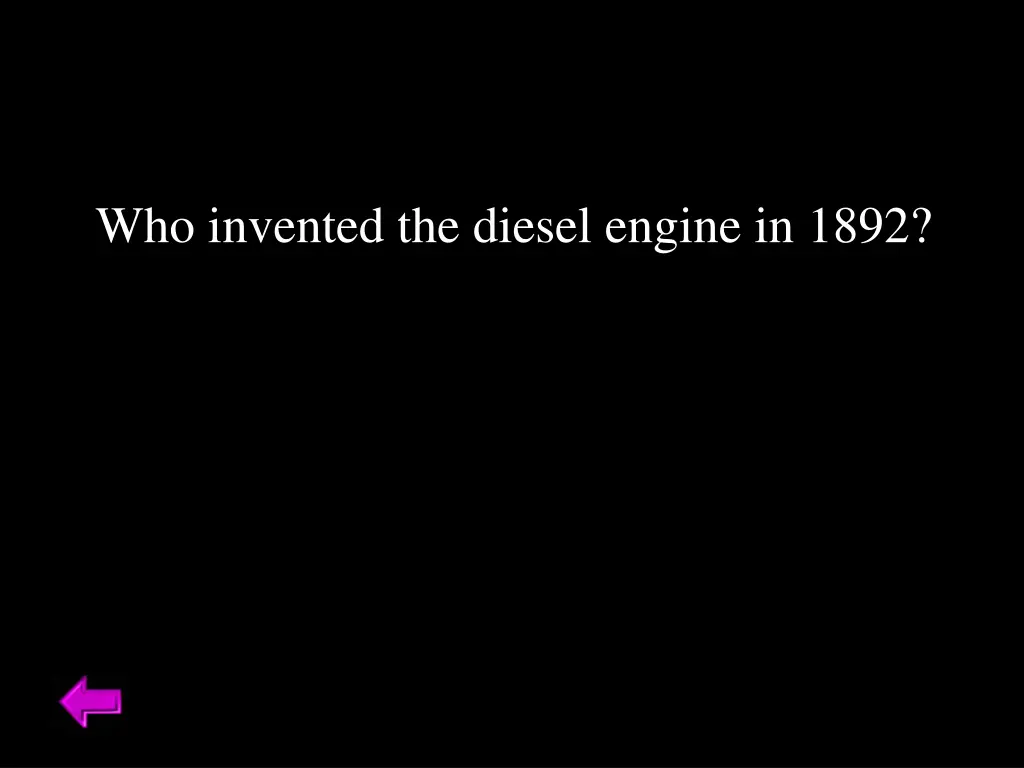 who invented the diesel engine in 1892