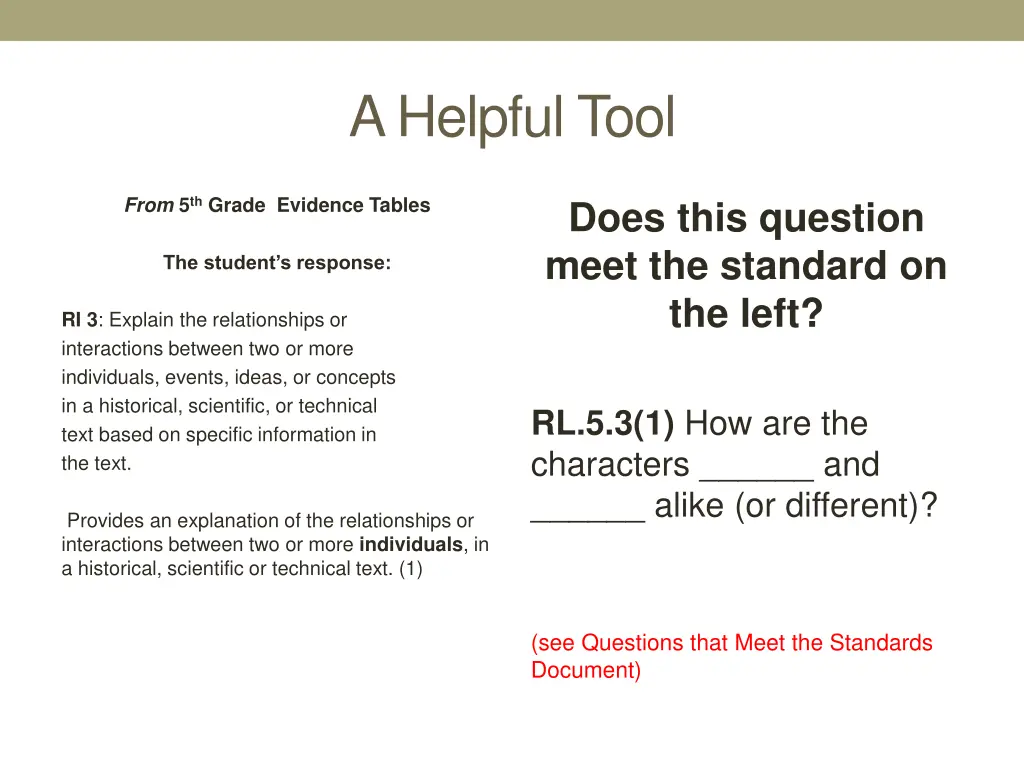 a helpful tool