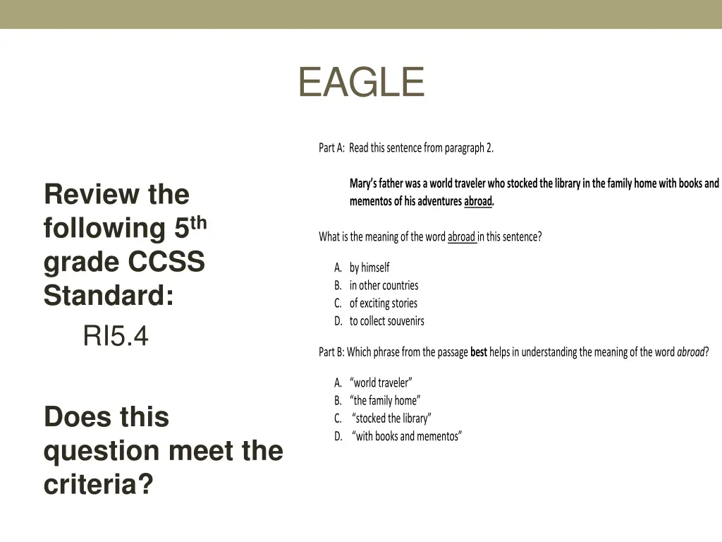 eagle 1