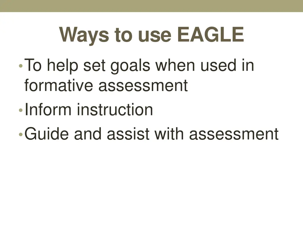 ways to use eagle