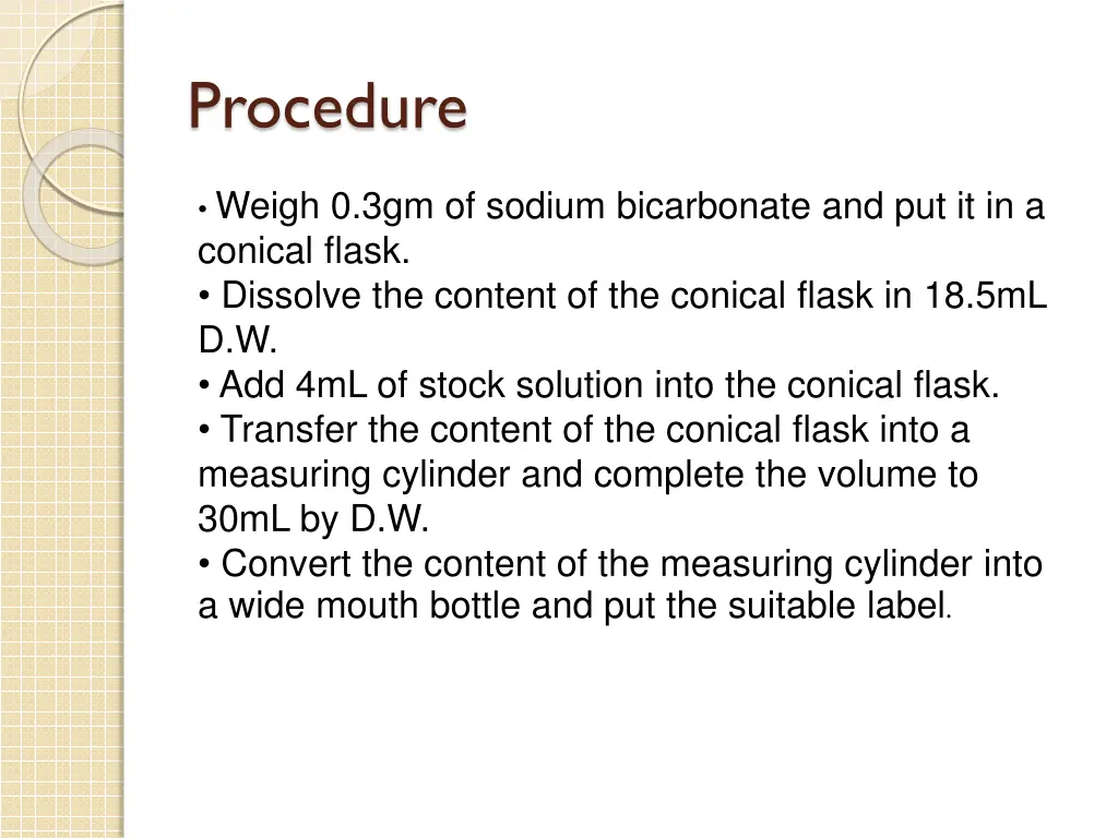 procedure
