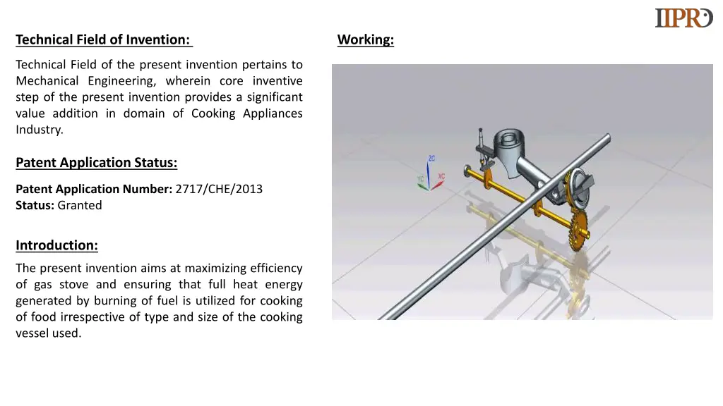 technical field of invention