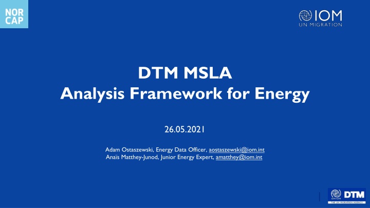 dtm msla