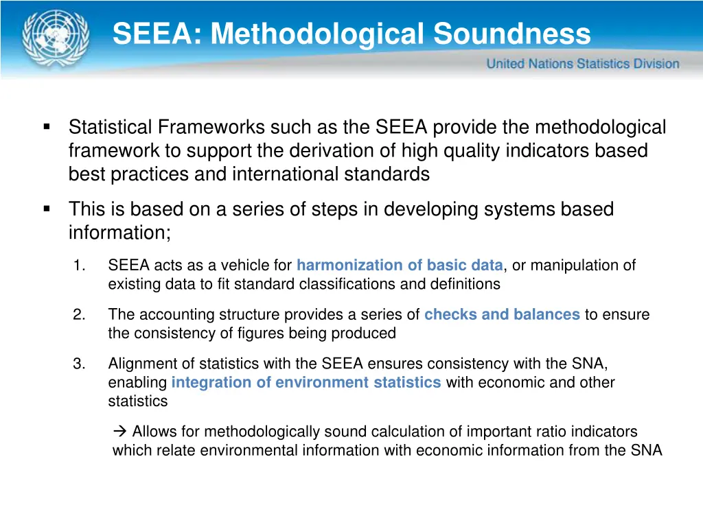 seea methodological soundness