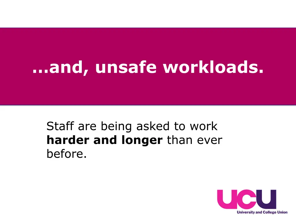 and unsafe workloads 1