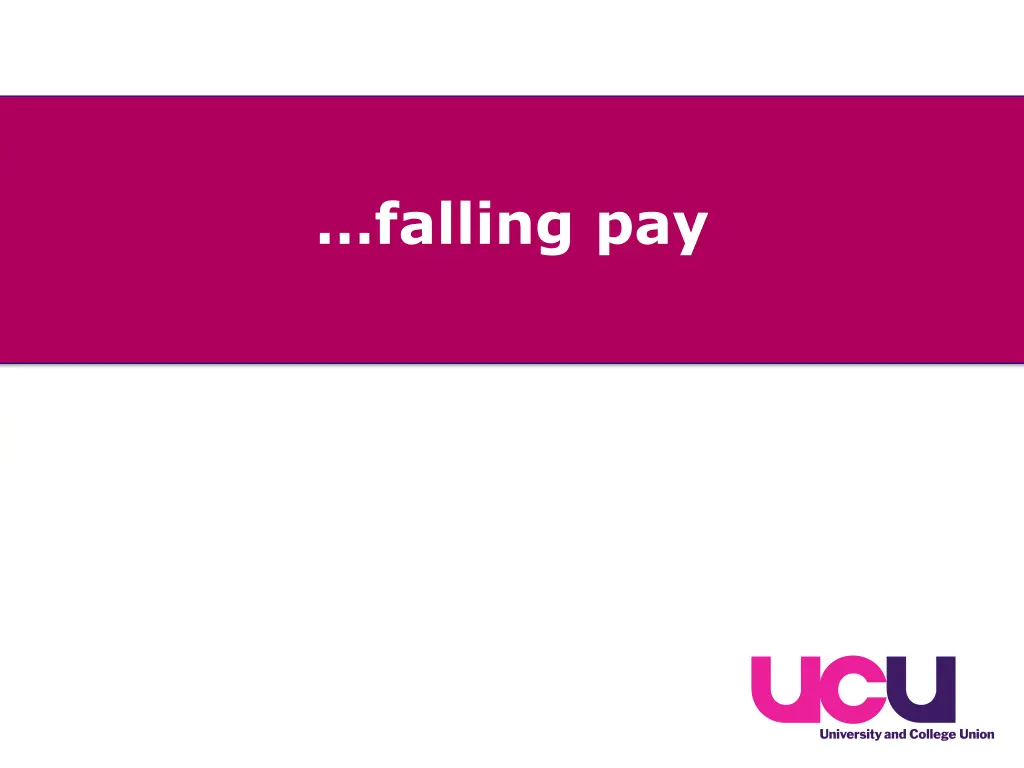 falling pay
