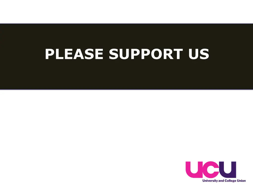 please support us