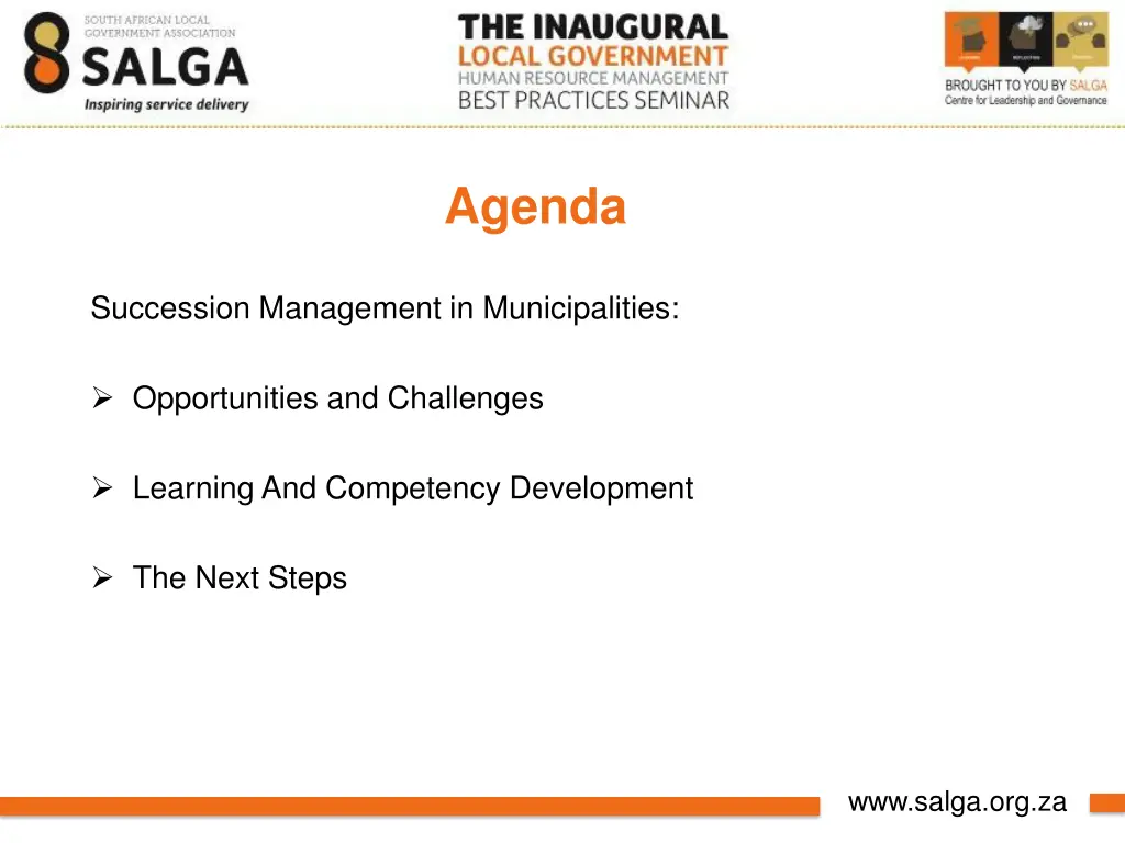 agenda