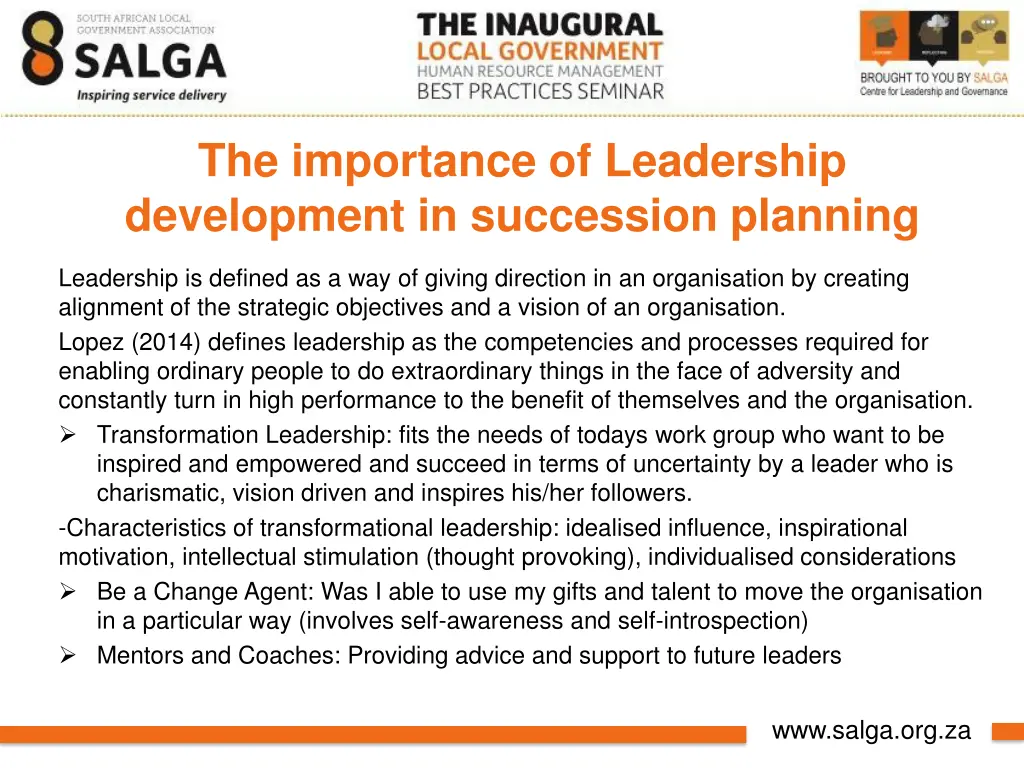 the importance of leadership development
