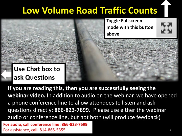 low volume road traffic counts