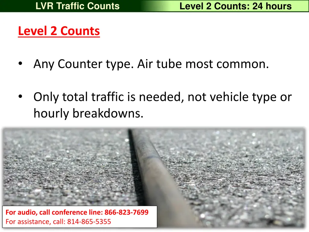 lvr traffic counts 32