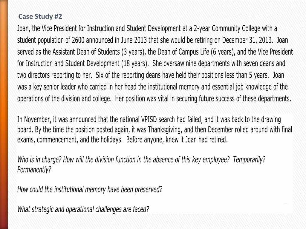 case study 2