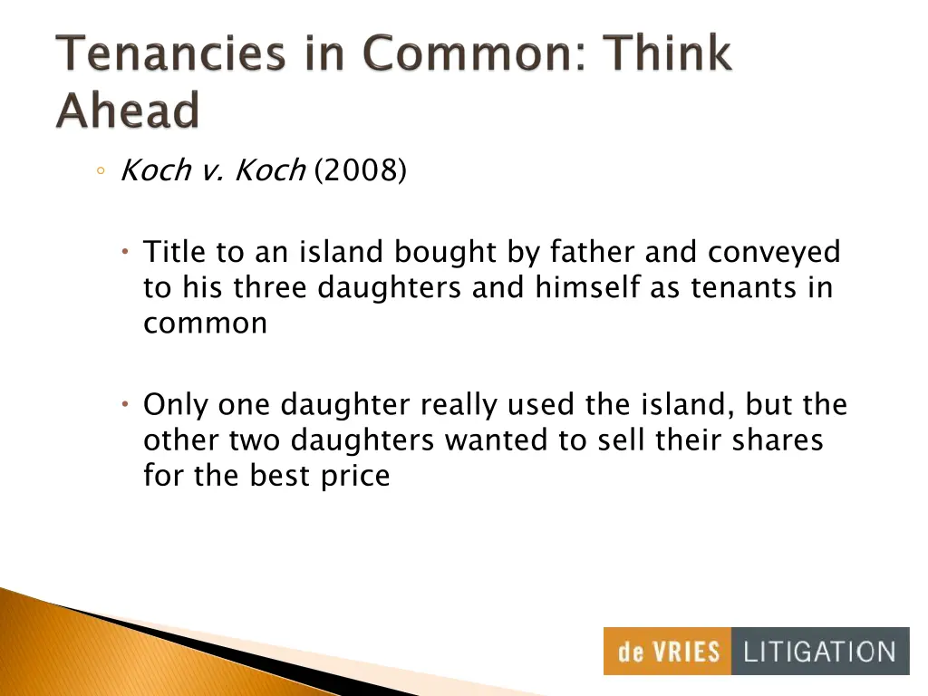 koch v koch 2008