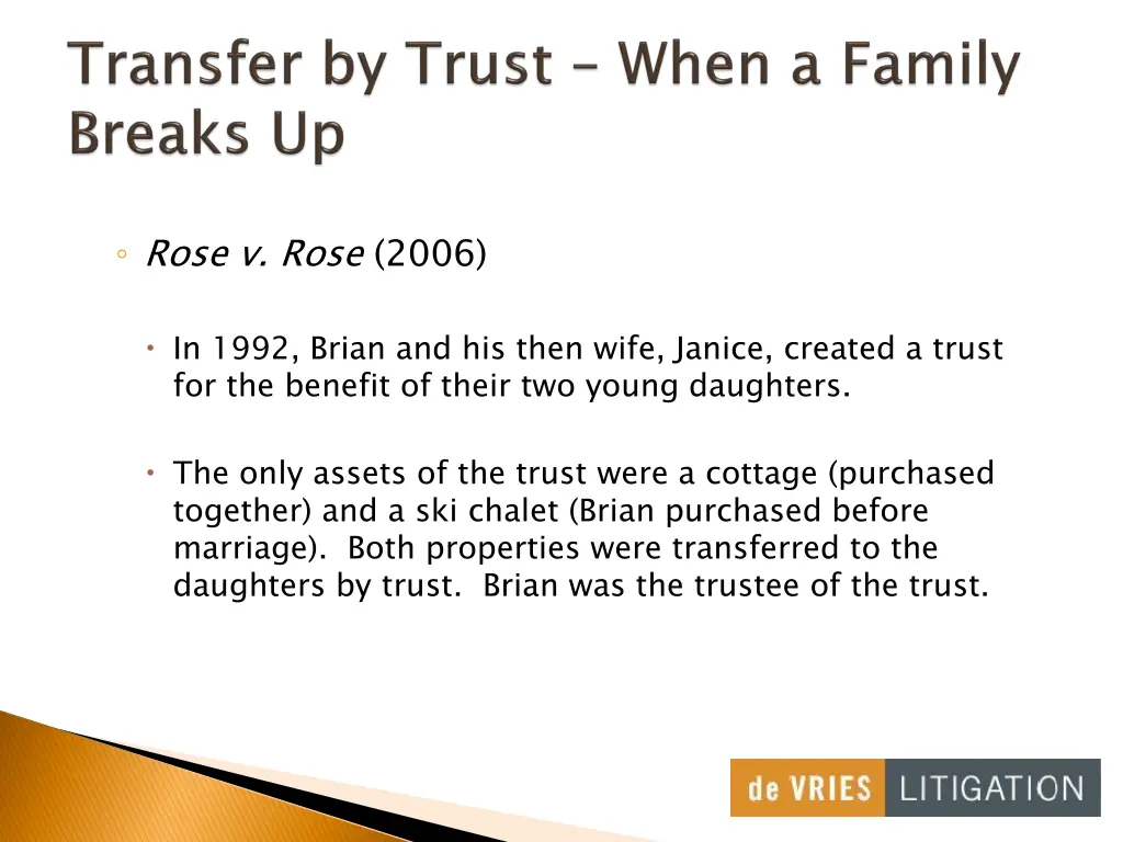 rose v rose 2006