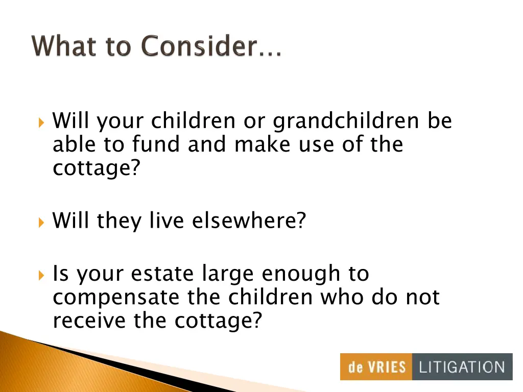 will your children or grandchildren be able