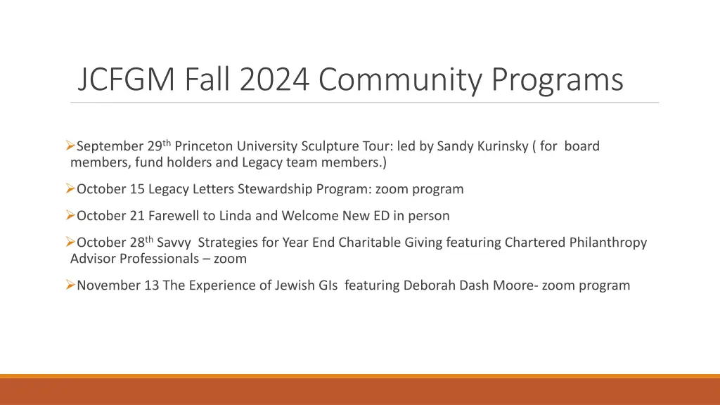 jcfgm fall 2024 community programs