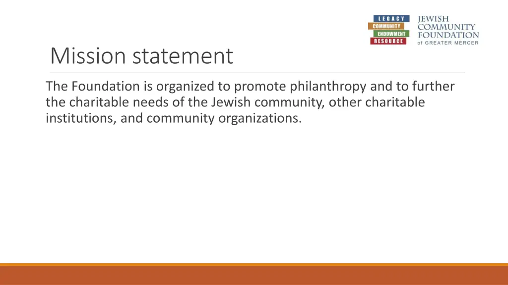mission statement