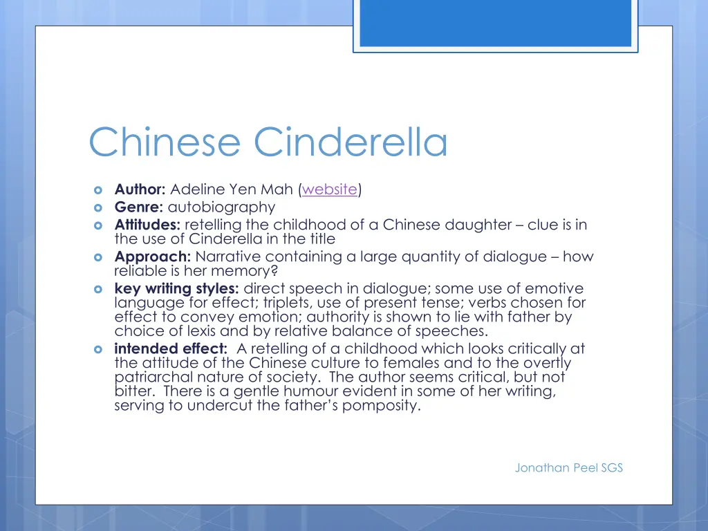 chinese cinderella