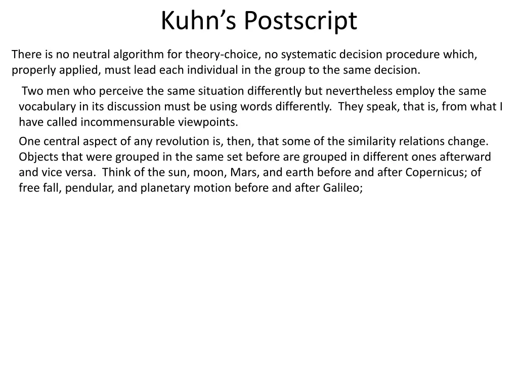 kuhn s postscript 1