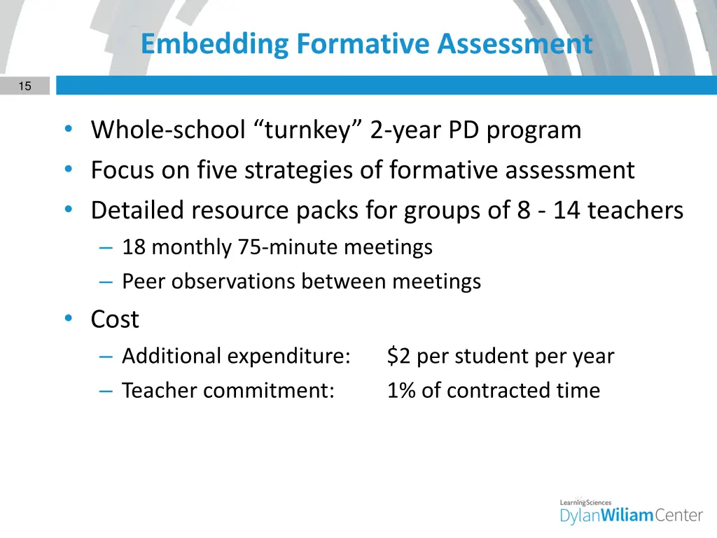 embedding formative assessment