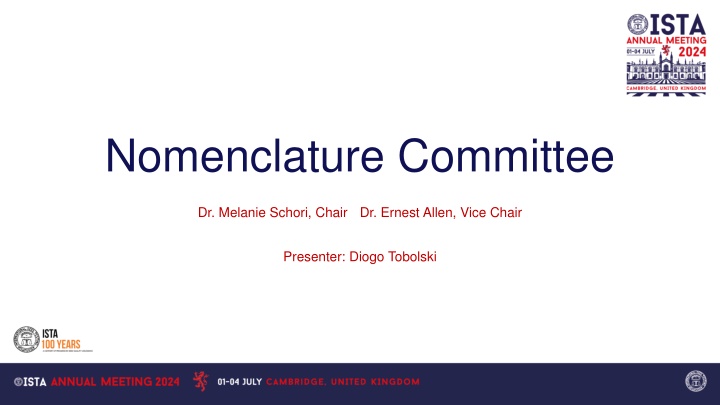 nomenclature committee