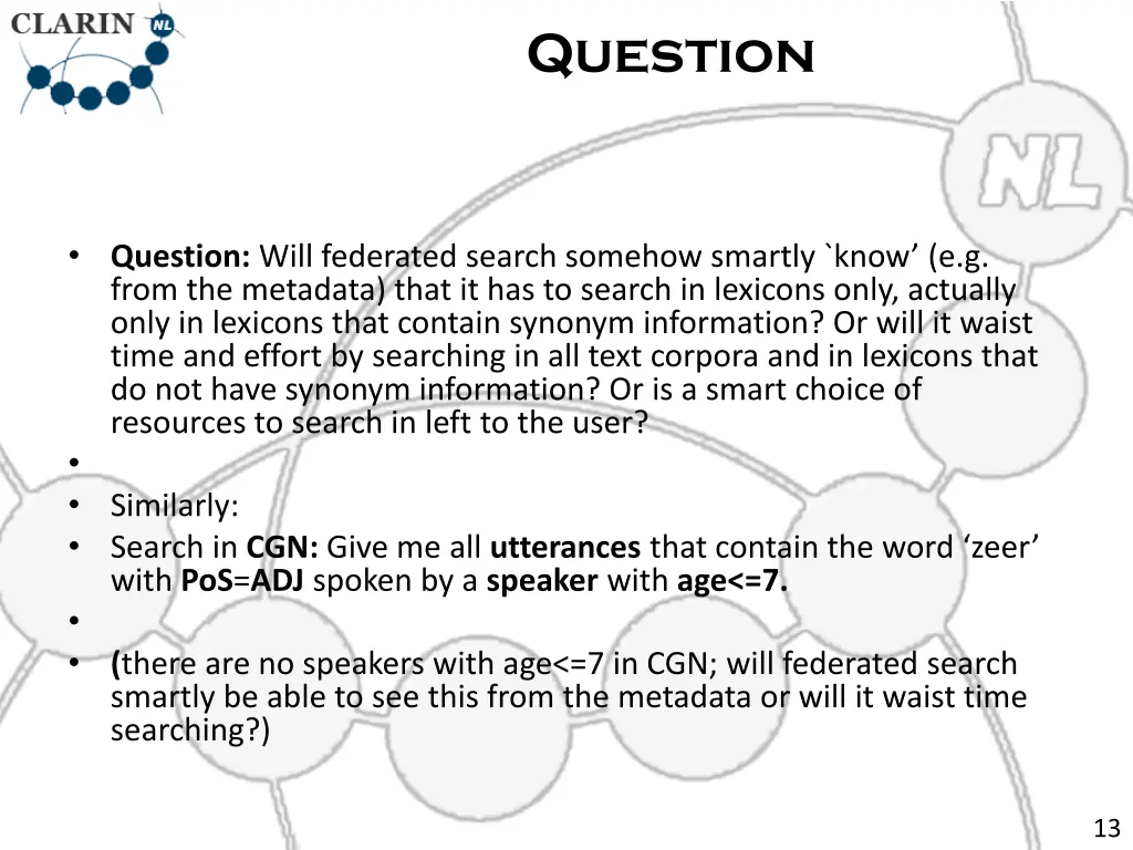 question