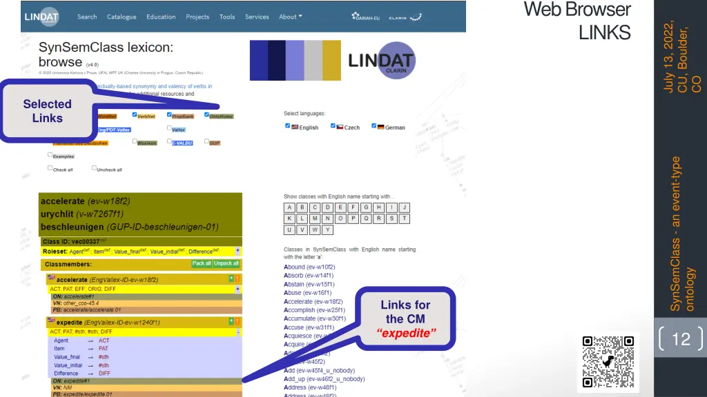web browser links