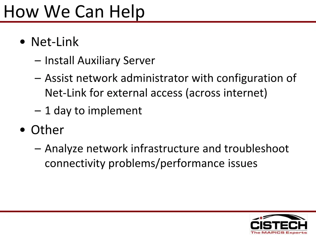 how we can help 1