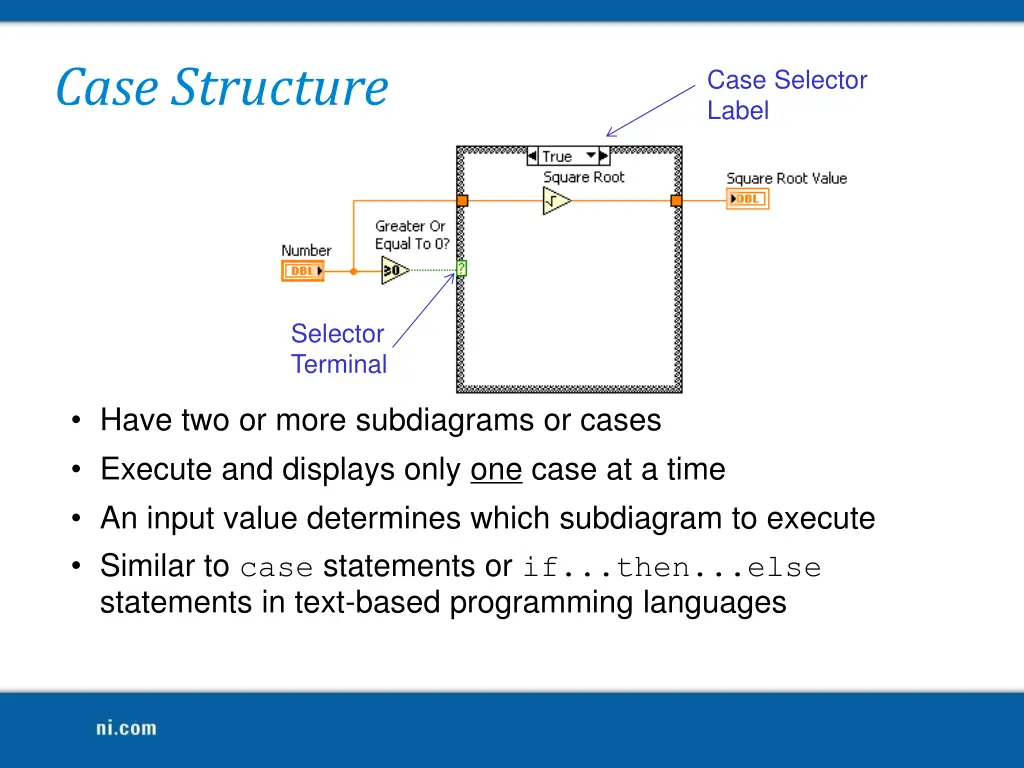 case structure