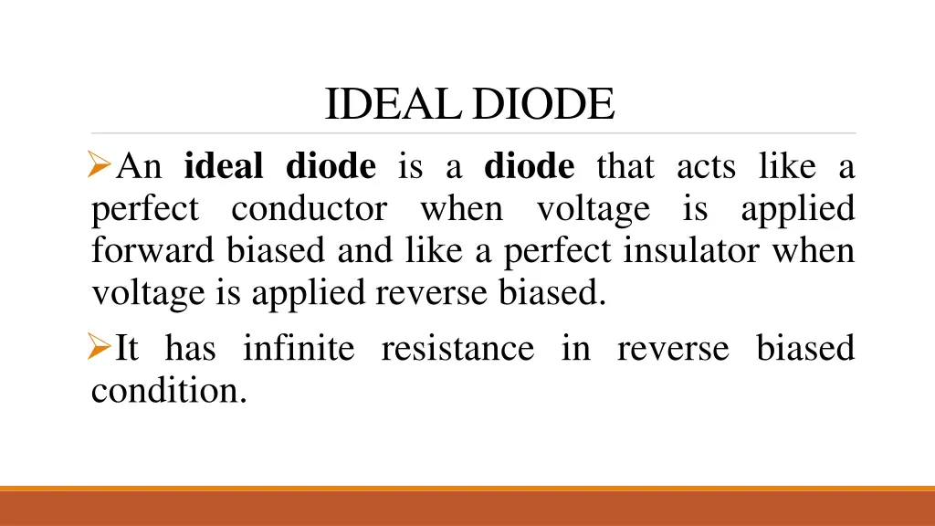 ideal diode