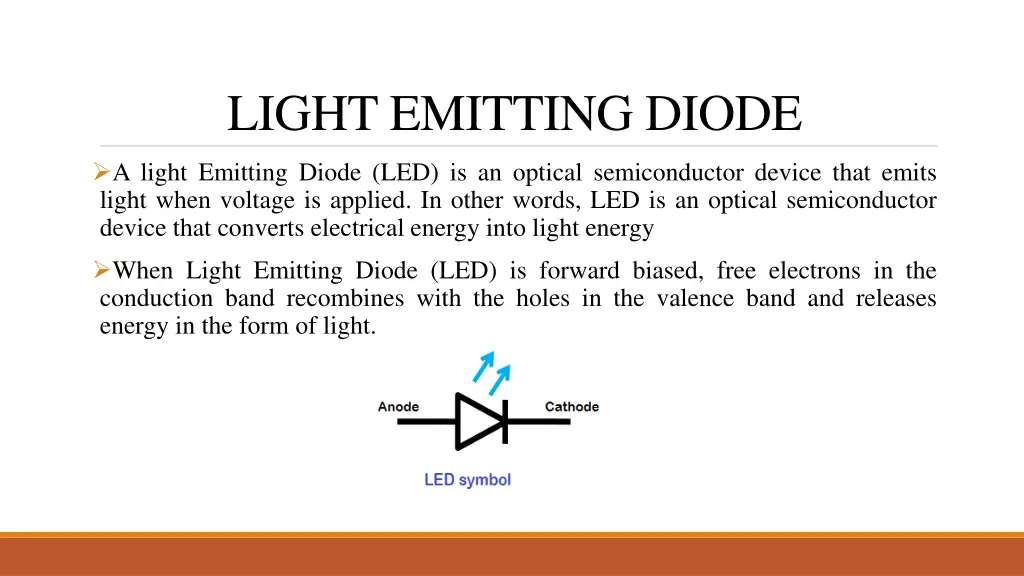 light emitting diode