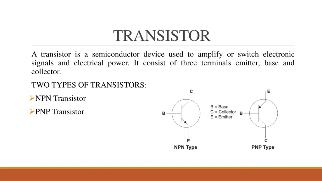 transistor