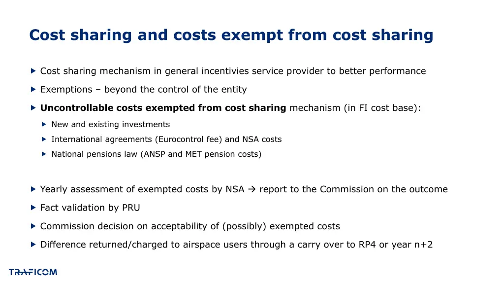 cost sharing and costs exempt from cost sharing