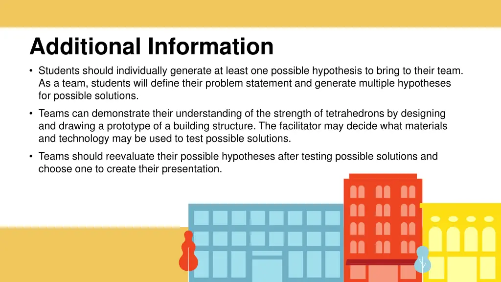 additional information students should