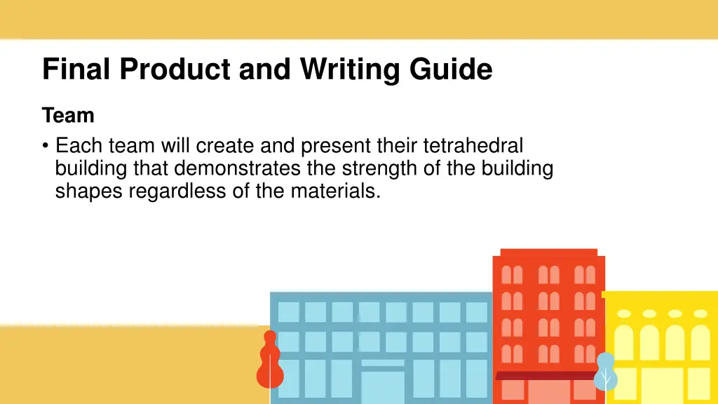 final product and writing guide