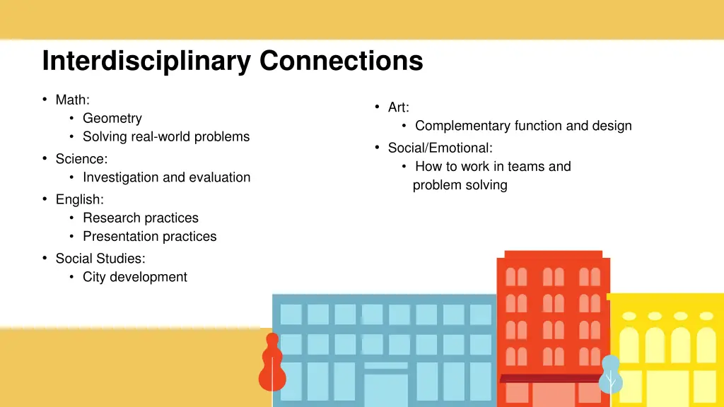 interdisciplinary connections
