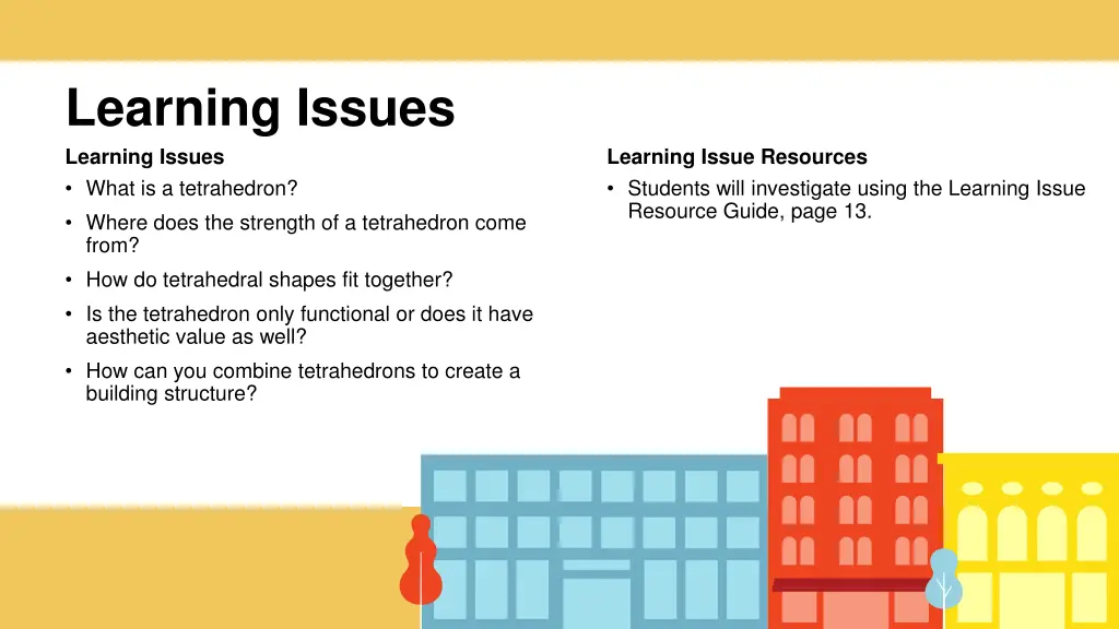 learning issues learning issues