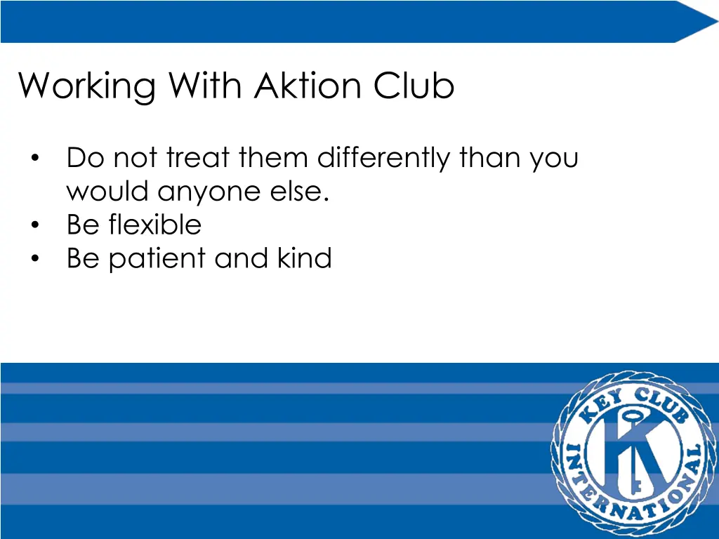 working with aktion club