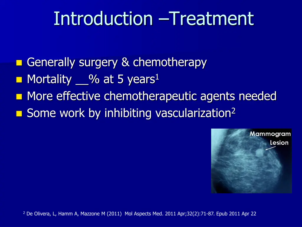 introduction treatment