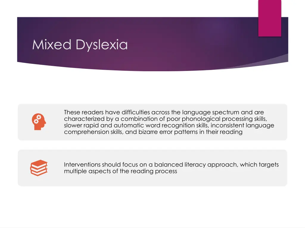 mixed dyslexia